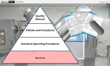 Records In Finished Dose Manufacturing