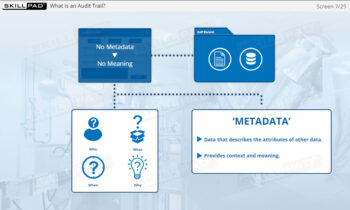 Data Integrity – GxP Audit Trail Requirements